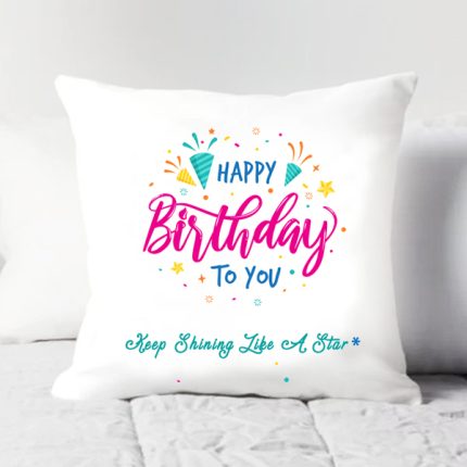 Heartwarming Happy Birthday Cushion