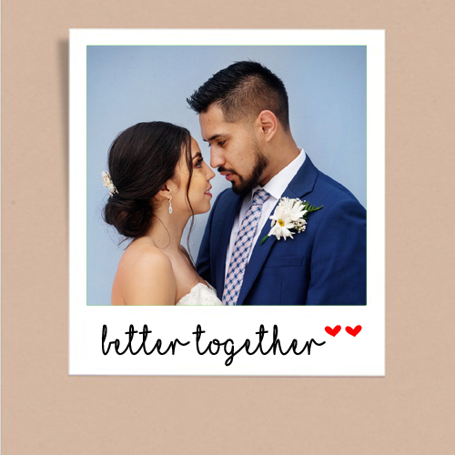 Polaroid Photo Print Fridge Magnet – Square