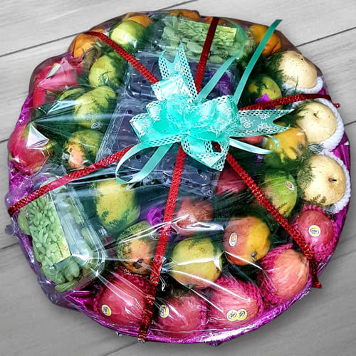 Garden Fresh Seasonal Fruits Basket GG 1102