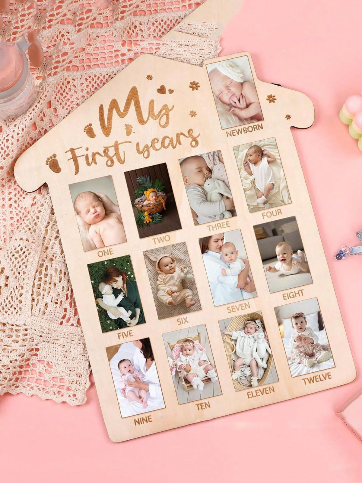 Baby First Year Frame