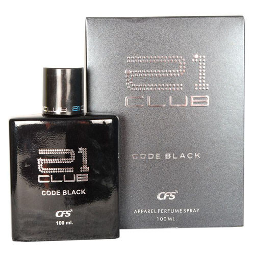 CFS 21 Club Code Black Apparel Perfume