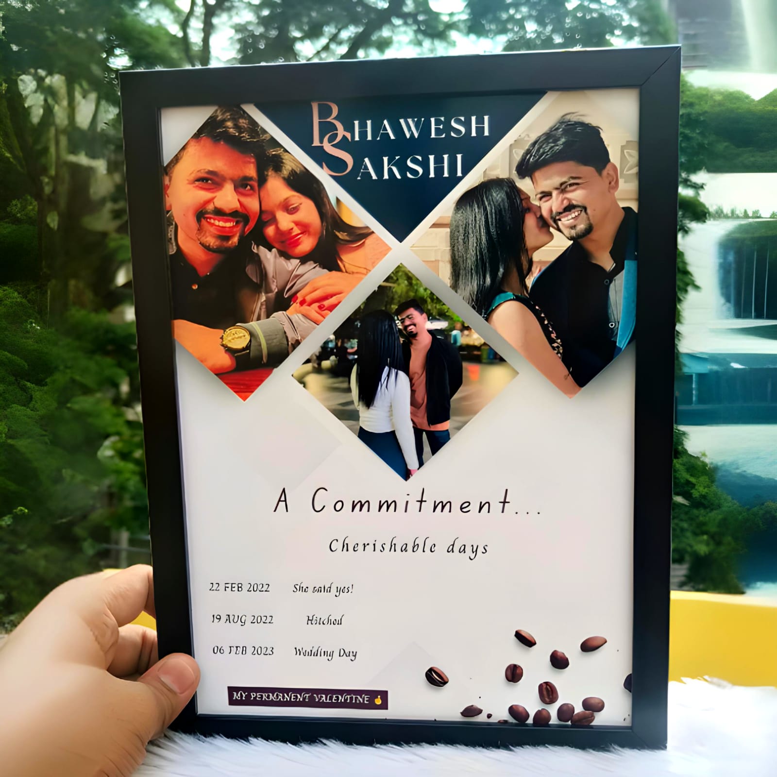 Love Story Frame – A4